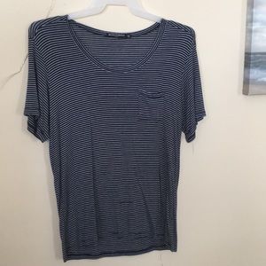 Navy striped pacSun shirt!